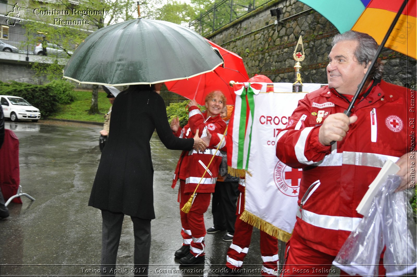 Torino 5 Aprile 2017 - Commemorazione eccidio Martinetto - Croce Rossa Italiana- Comitato Regionale del Piemonte