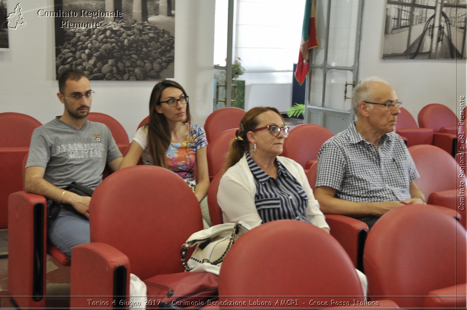 Torino 4 Giugno 2017 - Cerimonia Benedizione Labaro AMCRI - Croce Rossa Italiana- Comitato Regionale del Piemonte