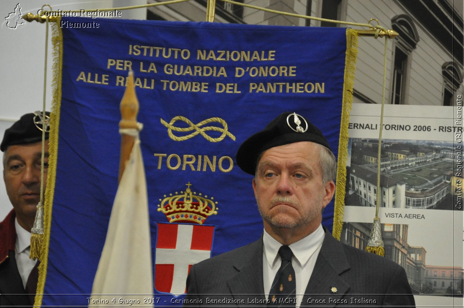 Torino 4 Giugno 2017 - Cerimonia Benedizione Labaro AMCRI - Croce Rossa Italiana- Comitato Regionale del Piemonte