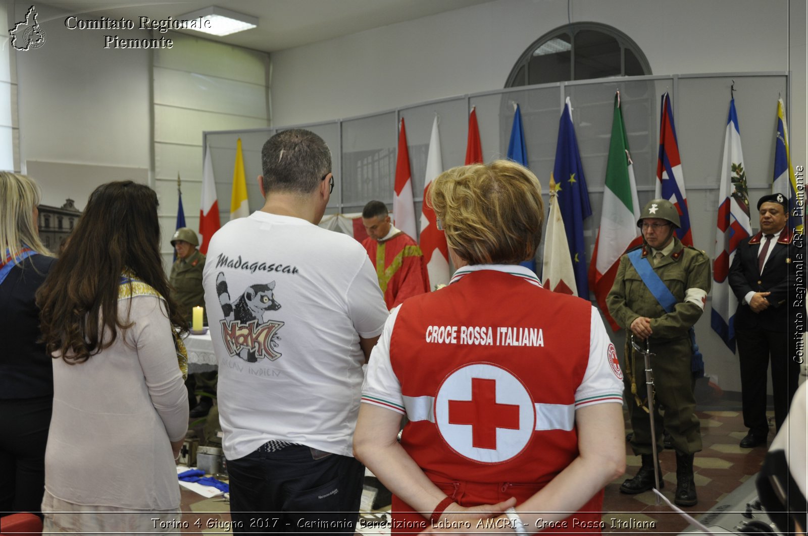 Torino 4 Giugno 2017 - Cerimonia Benedizione Labaro AMCRI - Croce Rossa Italiana- Comitato Regionale del Piemonte