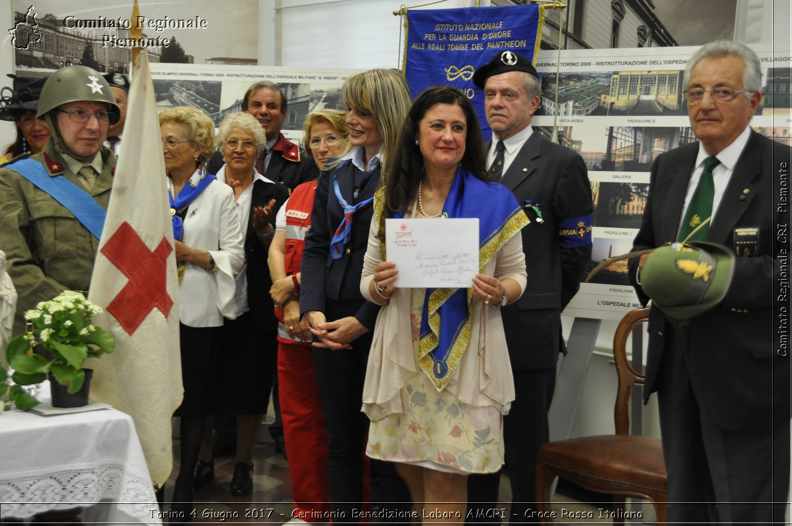 Torino 4 Giugno 2017 - Cerimonia Benedizione Labaro AMCRI - Croce Rossa Italiana- Comitato Regionale del Piemonte