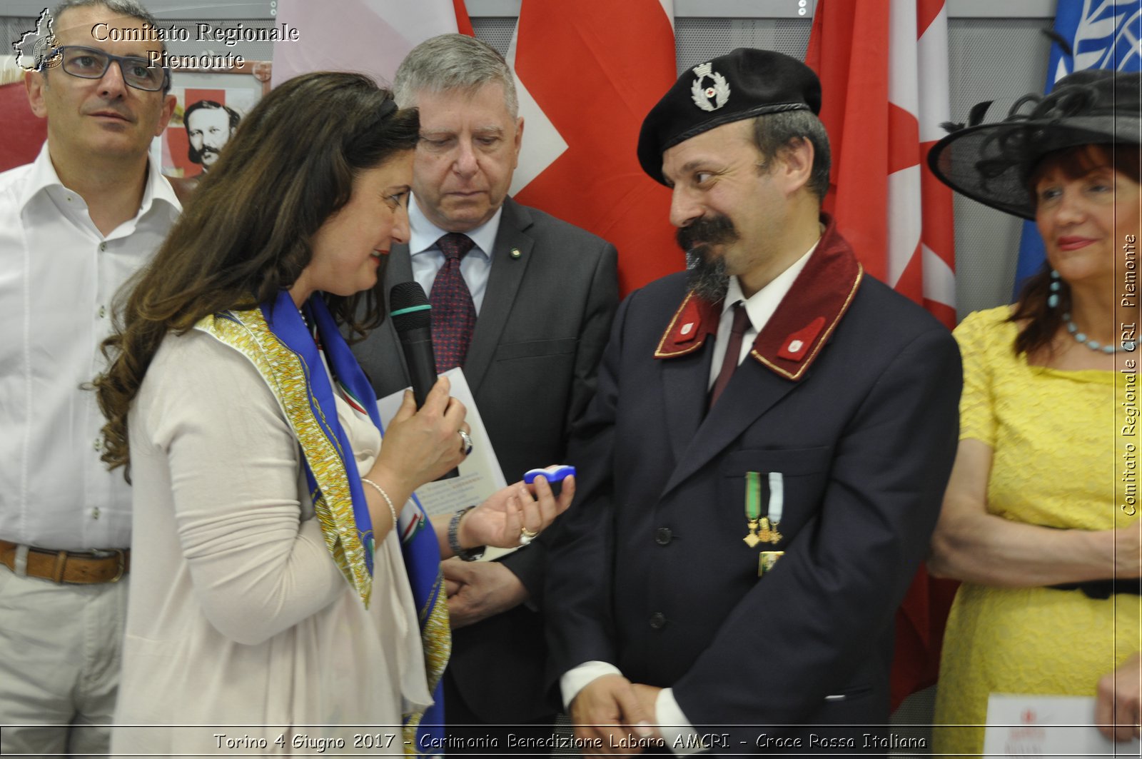 Torino 4 Giugno 2017 - Cerimonia Benedizione Labaro AMCRI - Croce Rossa Italiana- Comitato Regionale del Piemonte