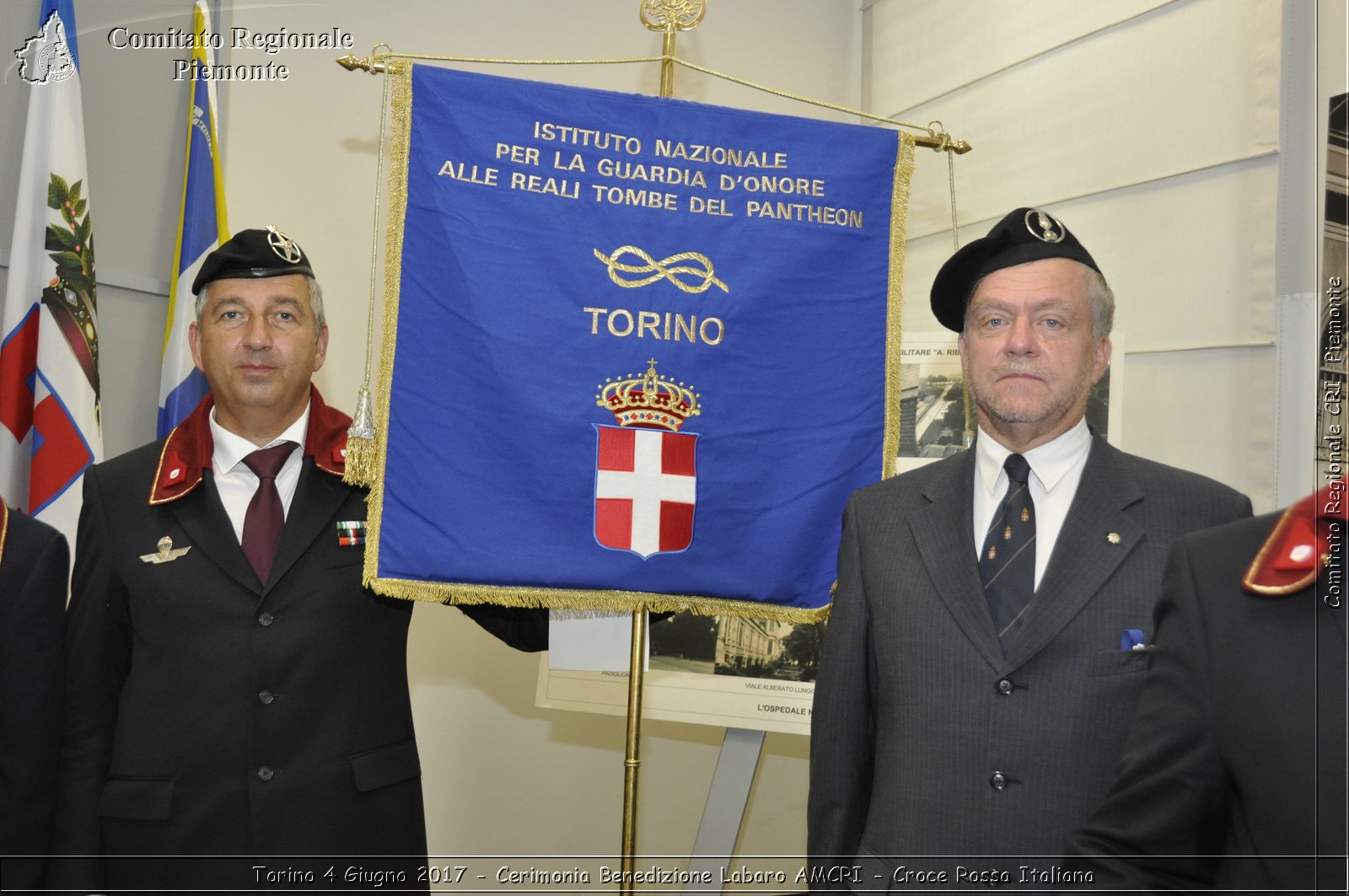 Torino 4 Giugno 2017 - Cerimonia Benedizione Labaro AMCRI - Croce Rossa Italiana- Comitato Regionale del Piemonte