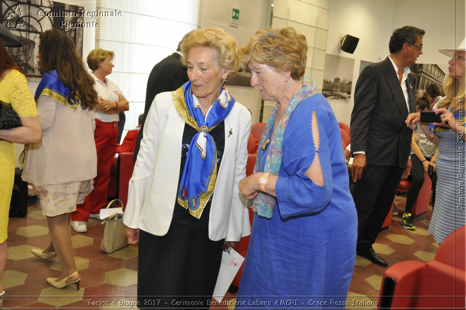 Torino 4 Giugno 2017 - Cerimonia Benedizione Labaro AMCRI - Croce Rossa Italiana- Comitato Regionale del Piemonte