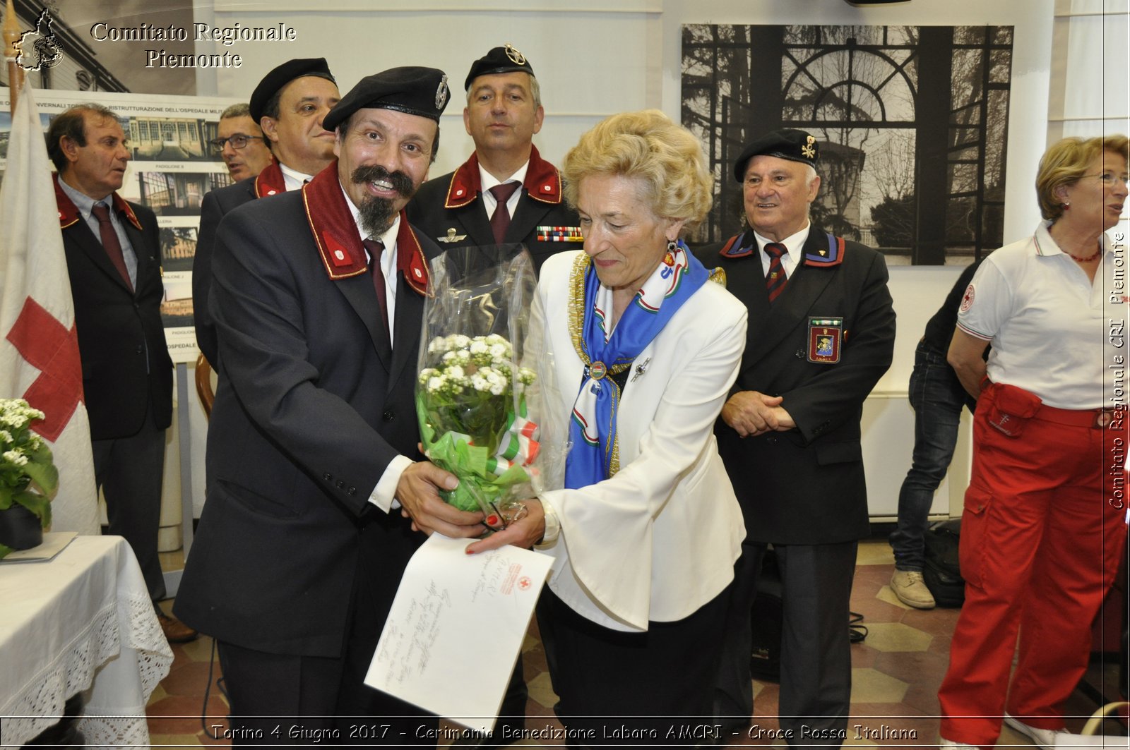 Torino 4 Giugno 2017 - Cerimonia Benedizione Labaro AMCRI - Croce Rossa Italiana- Comitato Regionale del Piemonte