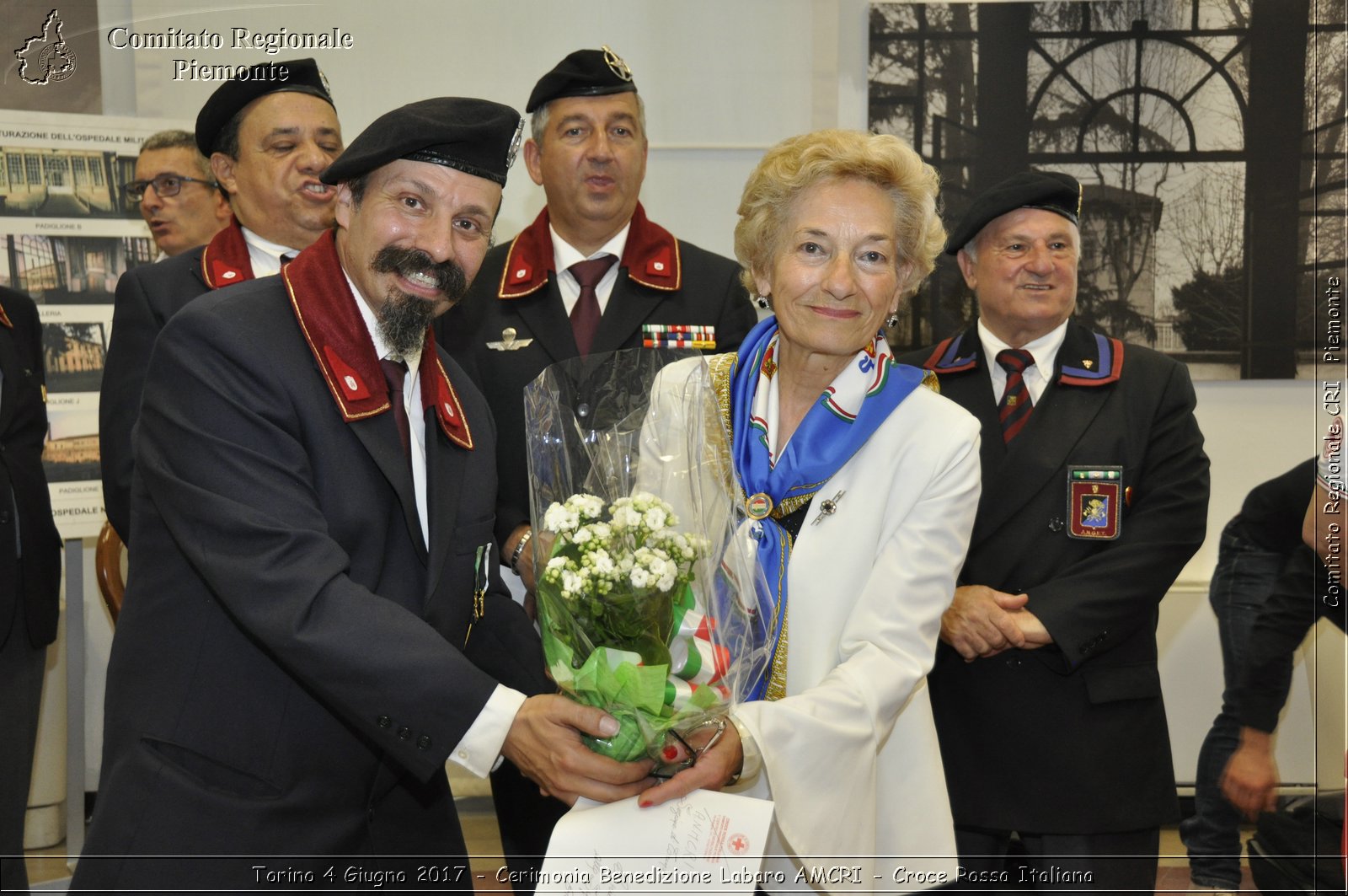 Torino 4 Giugno 2017 - Cerimonia Benedizione Labaro AMCRI - Croce Rossa Italiana- Comitato Regionale del Piemonte