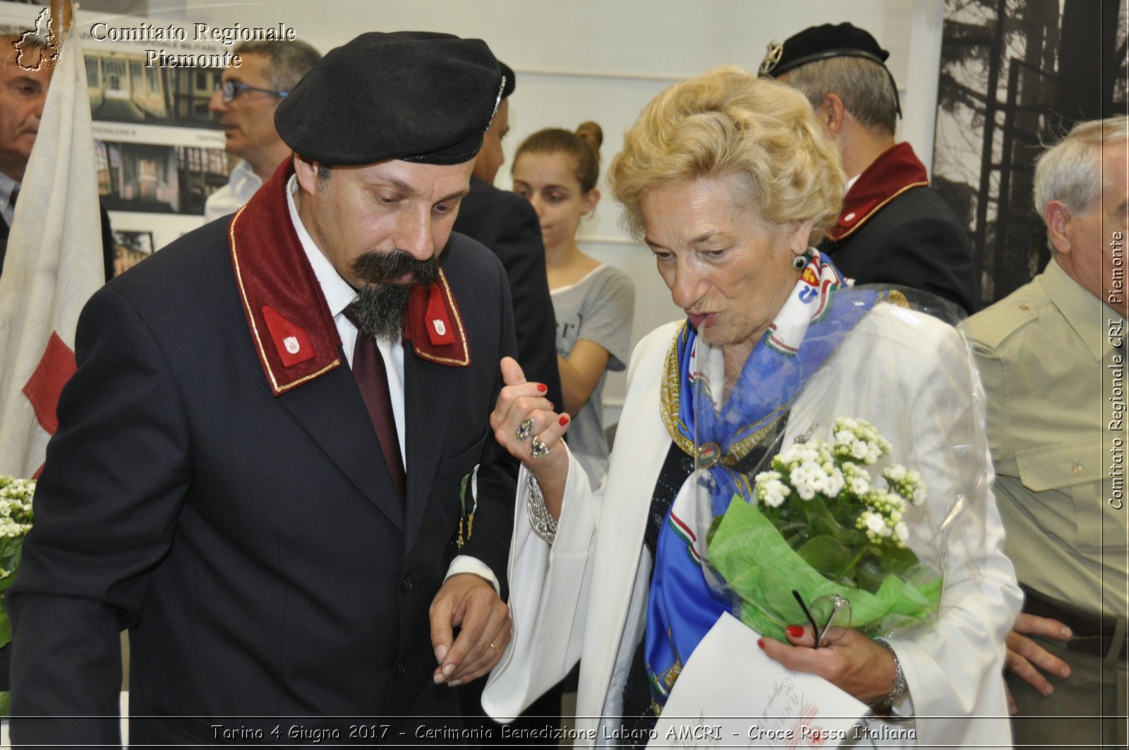 Torino 4 Giugno 2017 - Cerimonia Benedizione Labaro AMCRI - Croce Rossa Italiana- Comitato Regionale del Piemonte