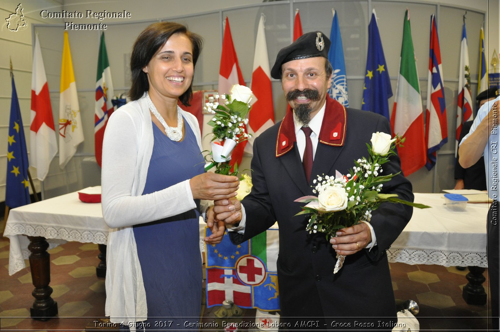 Torino 4 Giugno 2017 - Cerimonia Benedizione Labaro AMCRI - Croce Rossa Italiana- Comitato Regionale del Piemonte