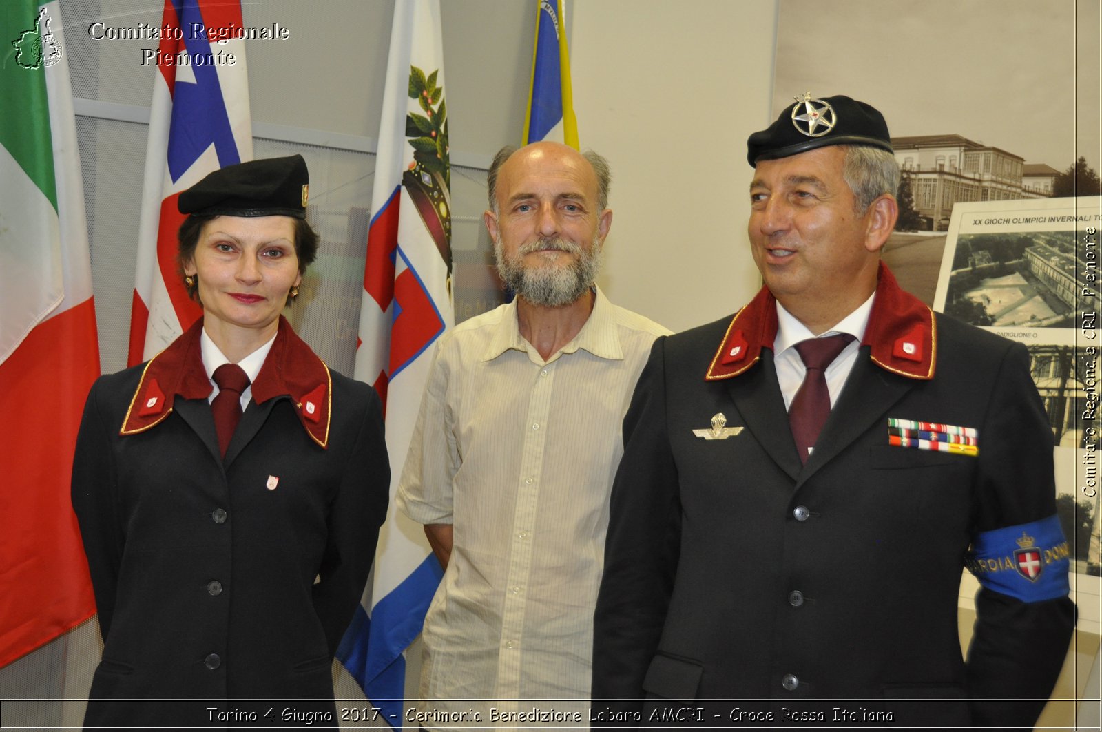 Torino 4 Giugno 2017 - Cerimonia Benedizione Labaro AMCRI - Croce Rossa Italiana- Comitato Regionale del Piemonte