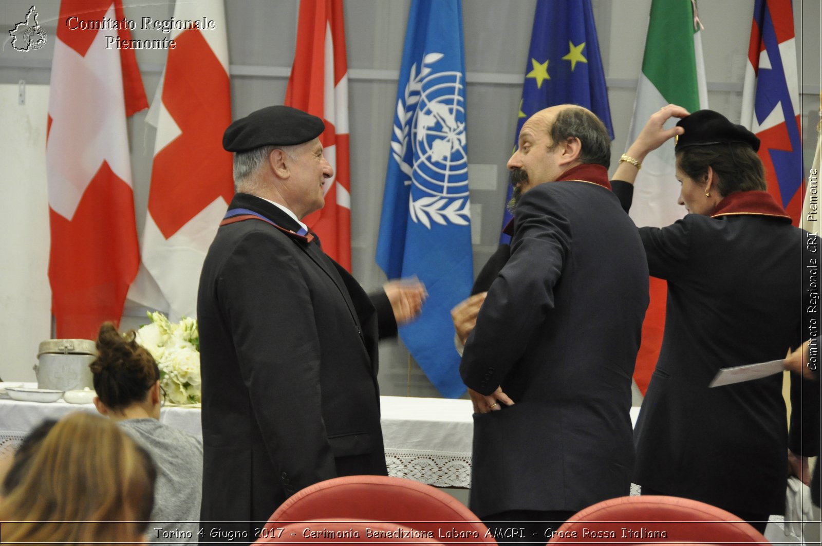 Torino 4 Giugno 2017 - Cerimonia Benedizione Labaro AMCRI - Croce Rossa Italiana- Comitato Regionale del Piemonte