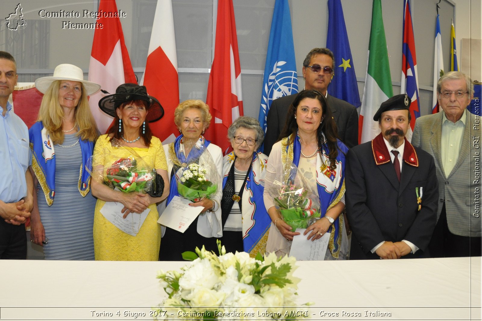 Torino 4 Giugno 2017 - Cerimonia Benedizione Labaro AMCRI - Croce Rossa Italiana- Comitato Regionale del Piemonte