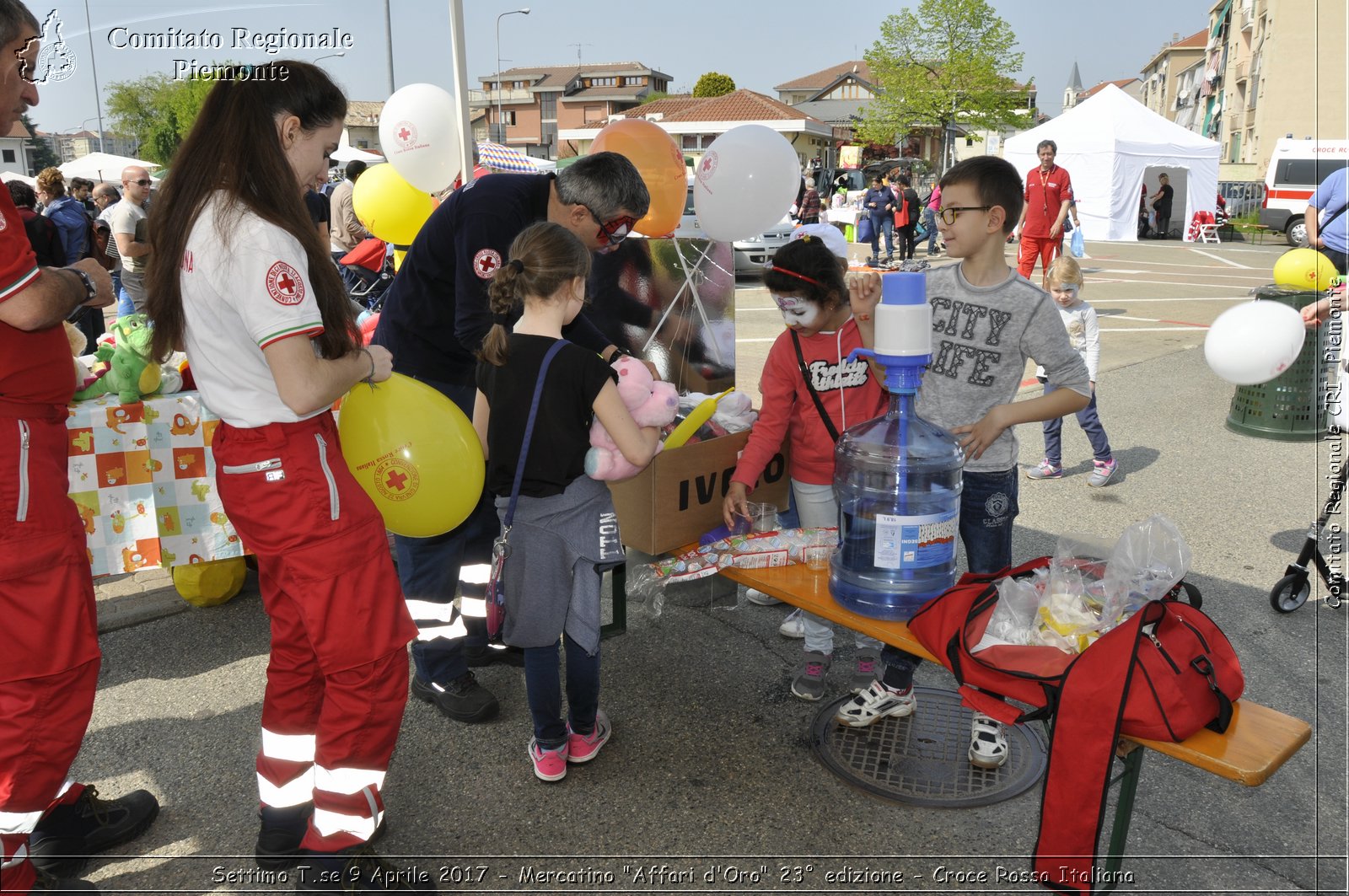 Settimo T.se 9 Aprile 2017 - Mercatino "Affari d'Oro" 23 edizione - Croce Rossa Italiana- Comitato Regionale del Piemonte