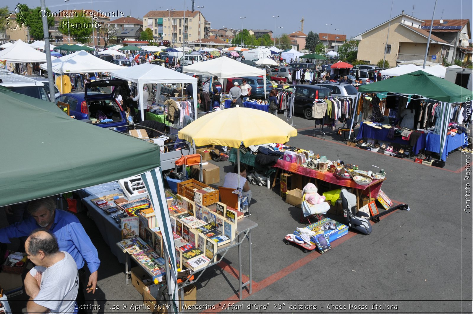 Settimo T.se 9 Aprile 2017 - Mercatino "Affari d'Oro" 23 edizione - Croce Rossa Italiana- Comitato Regionale del Piemonte