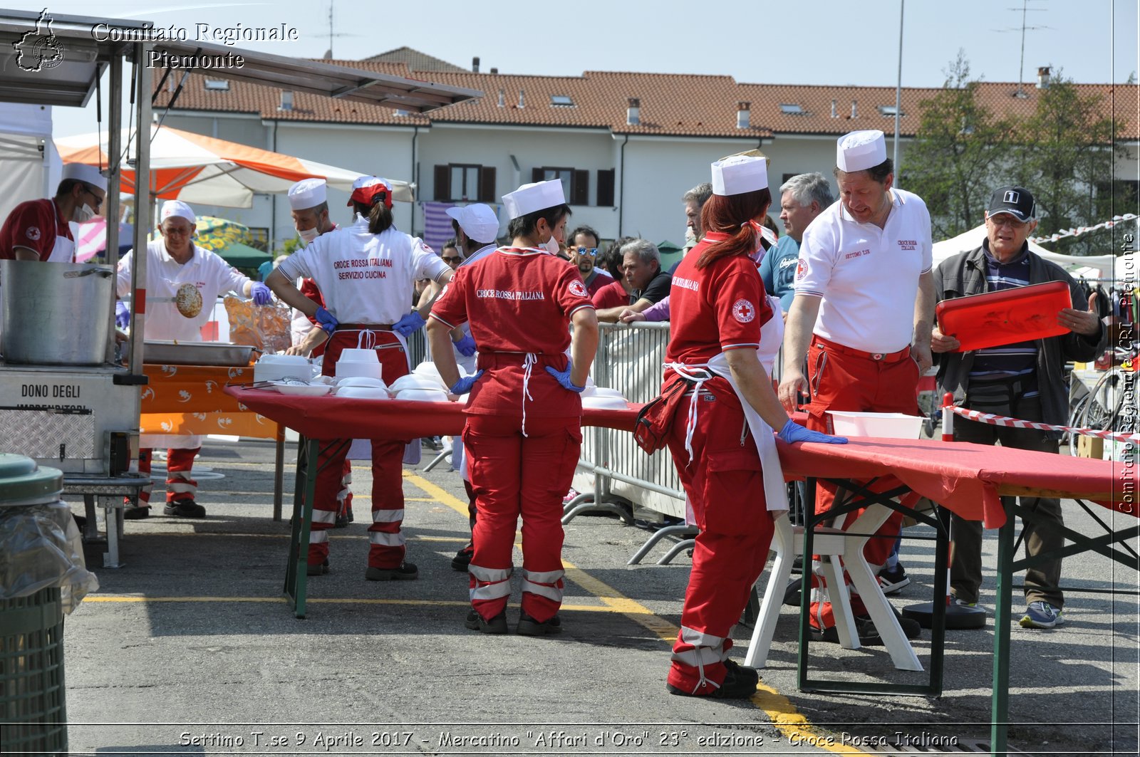 Settimo T.se 9 Aprile 2017 - Mercatino "Affari d'Oro" 23 edizione - Croce Rossa Italiana- Comitato Regionale del Piemonte