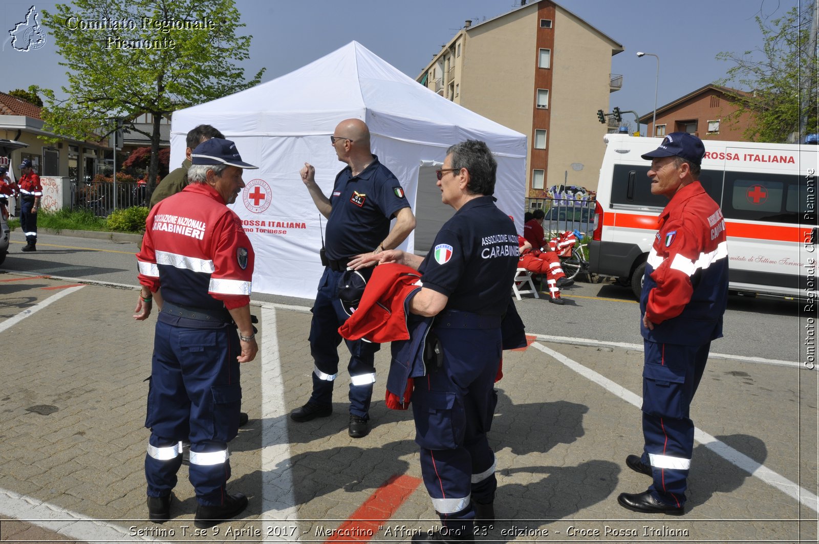 Settimo T.se 9 Aprile 2017 - Mercatino "Affari d'Oro" 23 edizione - Croce Rossa Italiana- Comitato Regionale del Piemonte