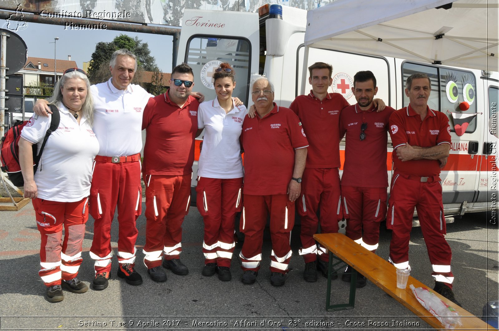 Settimo T.se 9 Aprile 2017 - Mercatino "Affari d'Oro" 23 edizione - Croce Rossa Italiana- Comitato Regionale del Piemonte