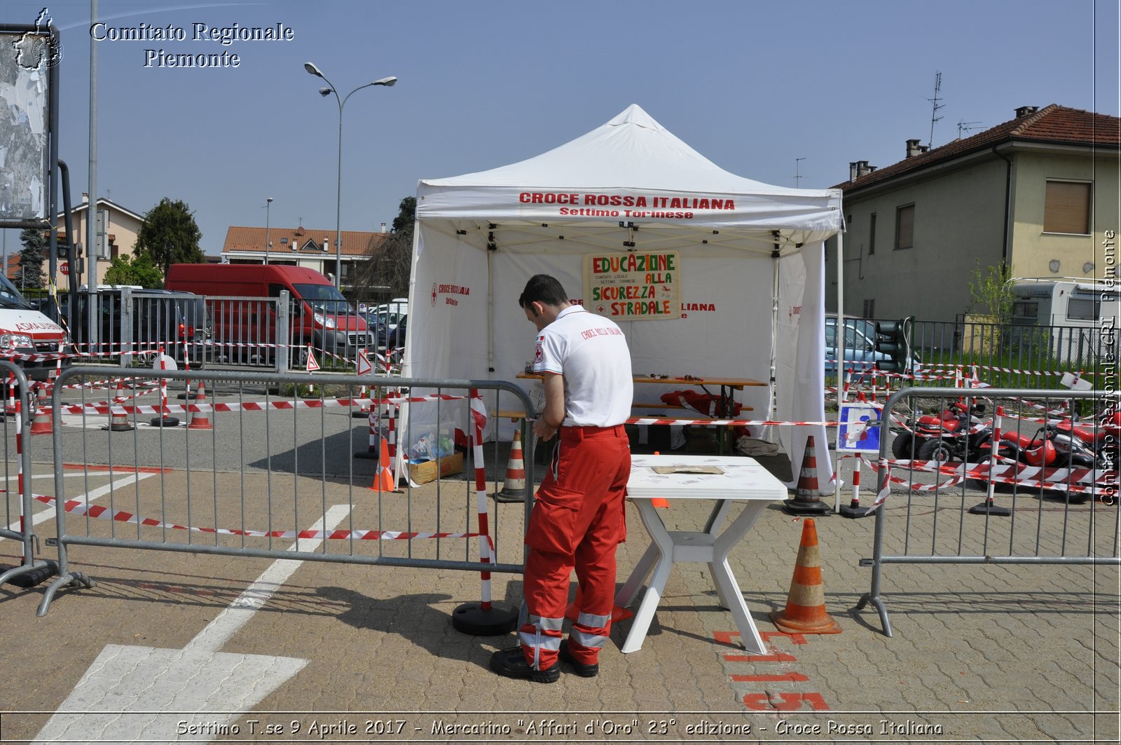 Settimo T.se 9 Aprile 2017 - Mercatino "Affari d'Oro" 23 edizione - Croce Rossa Italiana- Comitato Regionale del Piemonte