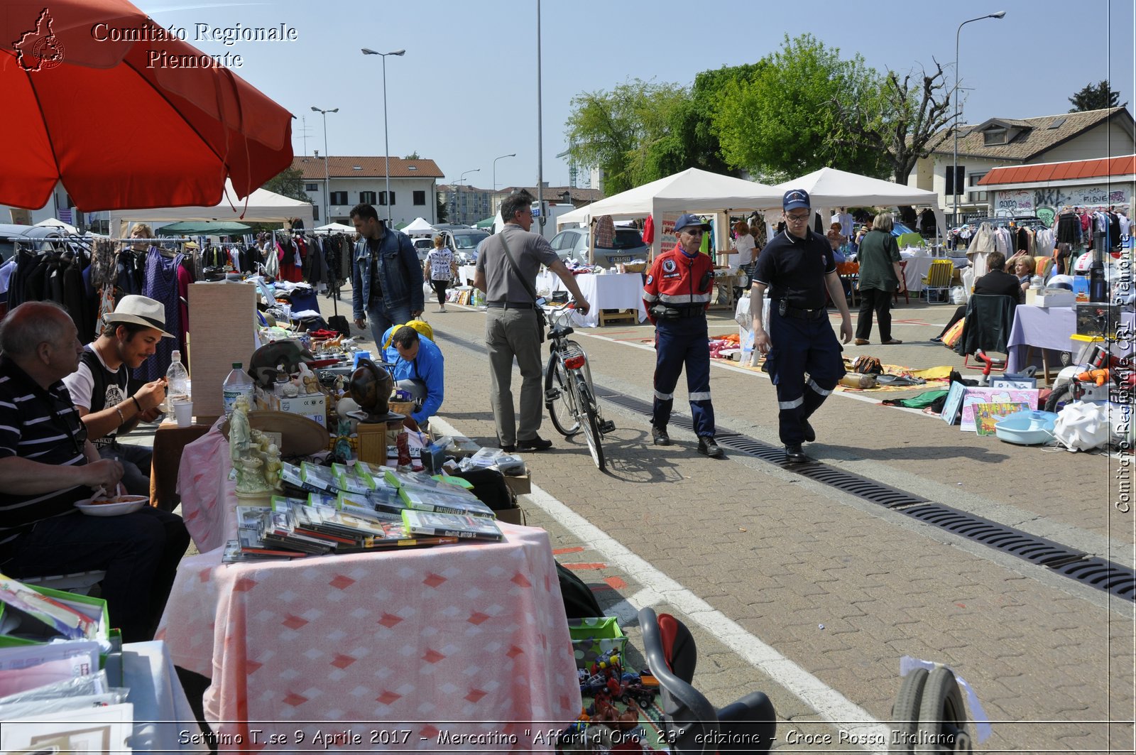 Settimo T.se 9 Aprile 2017 - Mercatino "Affari d'Oro" 23 edizione - Croce Rossa Italiana- Comitato Regionale del Piemonte