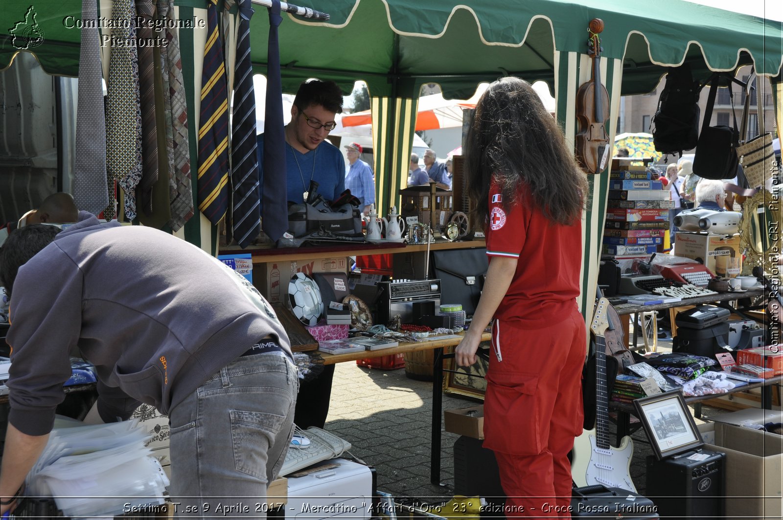 Settimo T.se 9 Aprile 2017 - Mercatino "Affari d'Oro" 23 edizione - Croce Rossa Italiana- Comitato Regionale del Piemonte