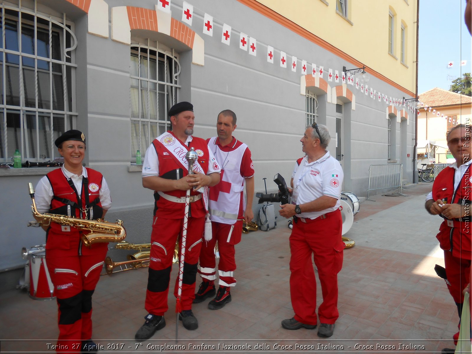 Torino 27 Aprile 2017 - 7 Compleanno Fanfara Nazionale della Croce Rossa Italiana - Croce Rossa Italiana- Comitato Regionale del Piemonte