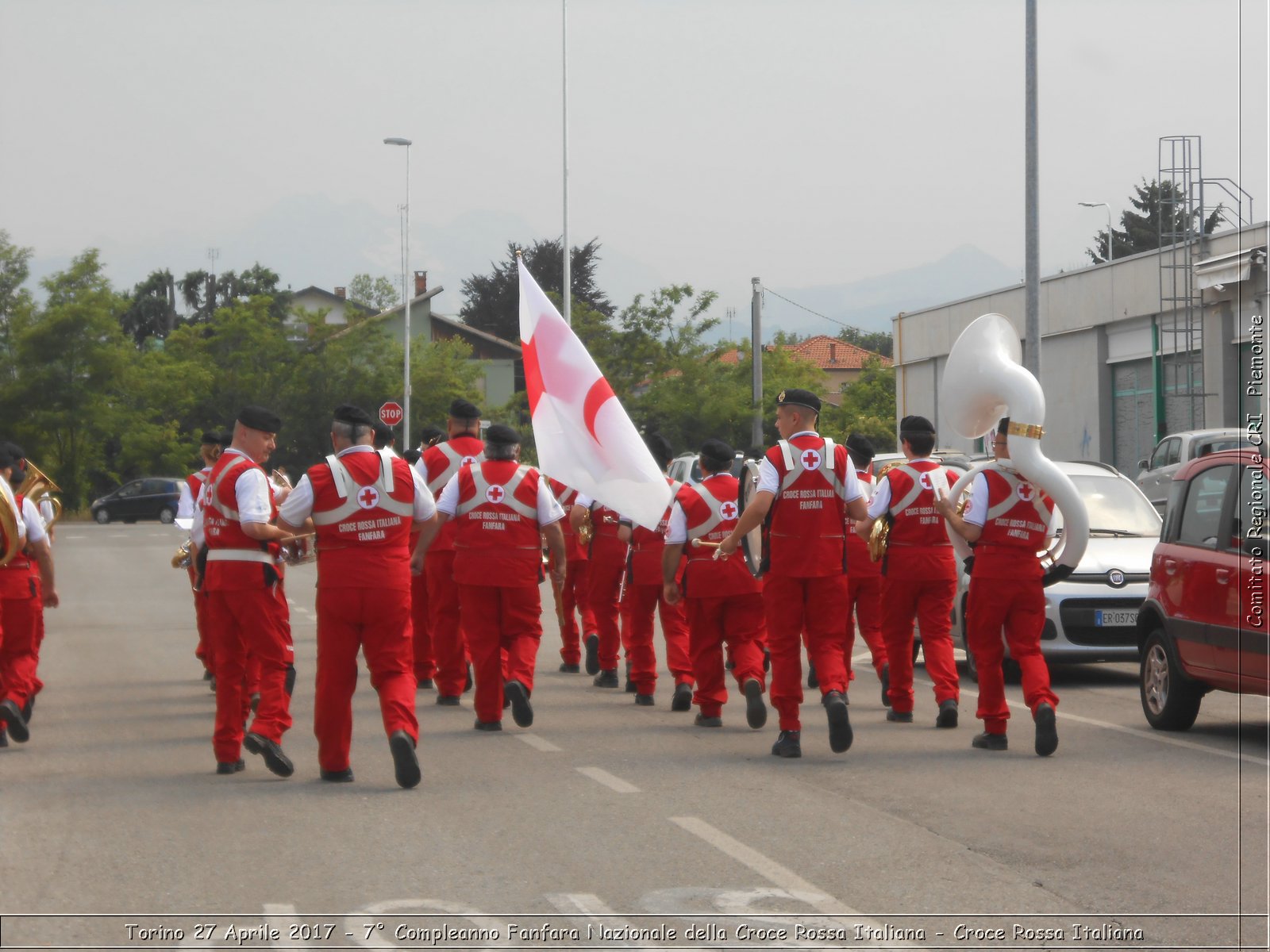 Torino 27 Aprile 2017 - 7 Compleanno Fanfara Nazionale della Croce Rossa Italiana - Croce Rossa Italiana- Comitato Regionale del Piemonte