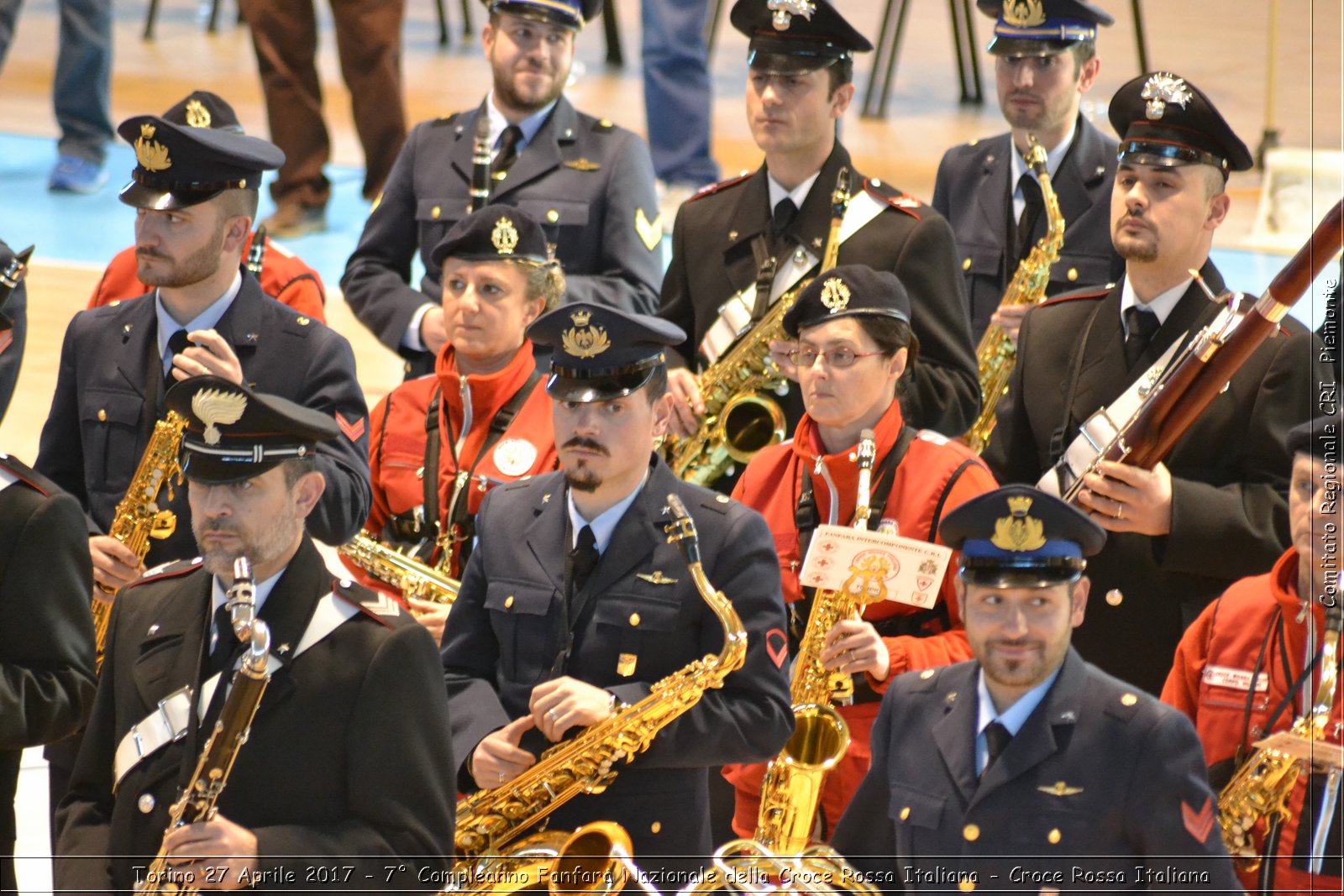 Torino 27 Aprile 2017 - 7 Compleanno Fanfara Nazionale della Croce Rossa Italiana - Croce Rossa Italiana- Comitato Regionale del Piemonte