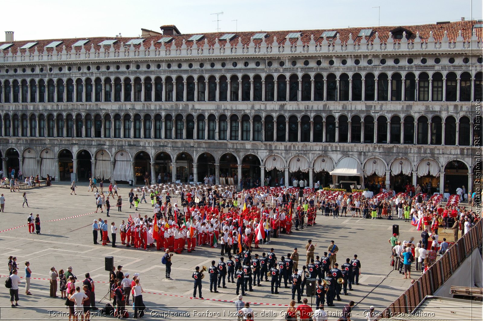 Torino 27 Aprile 2017 - 7 Compleanno Fanfara Nazionale della Croce Rossa Italiana - Croce Rossa Italiana- Comitato Regionale del Piemonte