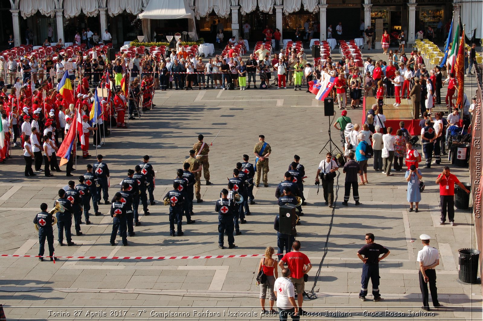 Torino 27 Aprile 2017 - 7 Compleanno Fanfara Nazionale della Croce Rossa Italiana - Croce Rossa Italiana- Comitato Regionale del Piemonte