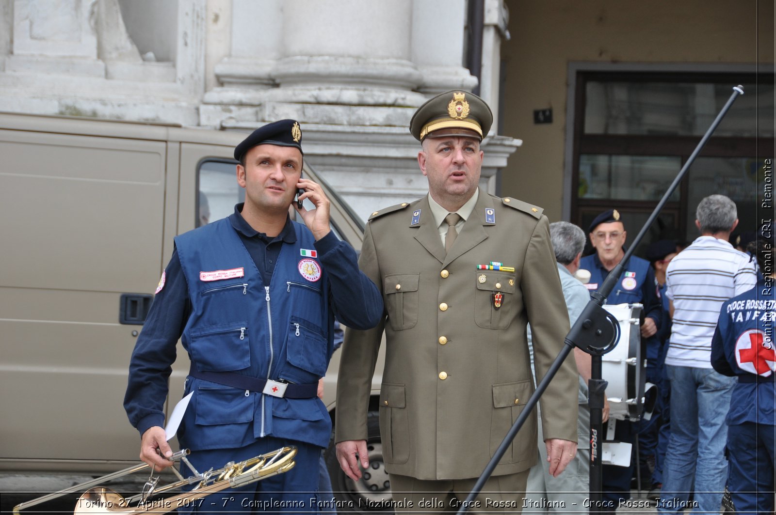 Torino 27 Aprile 2017 - 7 Compleanno Fanfara Nazionale della Croce Rossa Italiana - Croce Rossa Italiana- Comitato Regionale del Piemonte