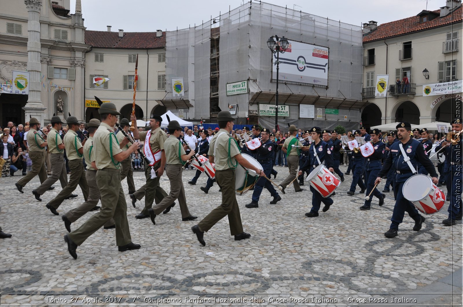 Torino 27 Aprile 2017 - 7 Compleanno Fanfara Nazionale della Croce Rossa Italiana - Croce Rossa Italiana- Comitato Regionale del Piemonte