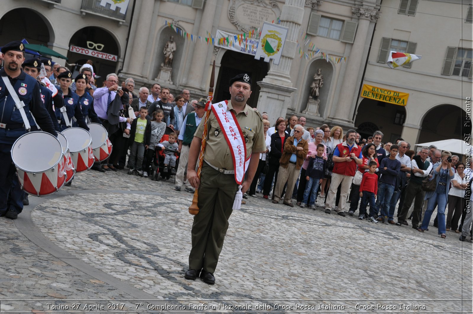 Torino 27 Aprile 2017 - 7 Compleanno Fanfara Nazionale della Croce Rossa Italiana - Croce Rossa Italiana- Comitato Regionale del Piemonte