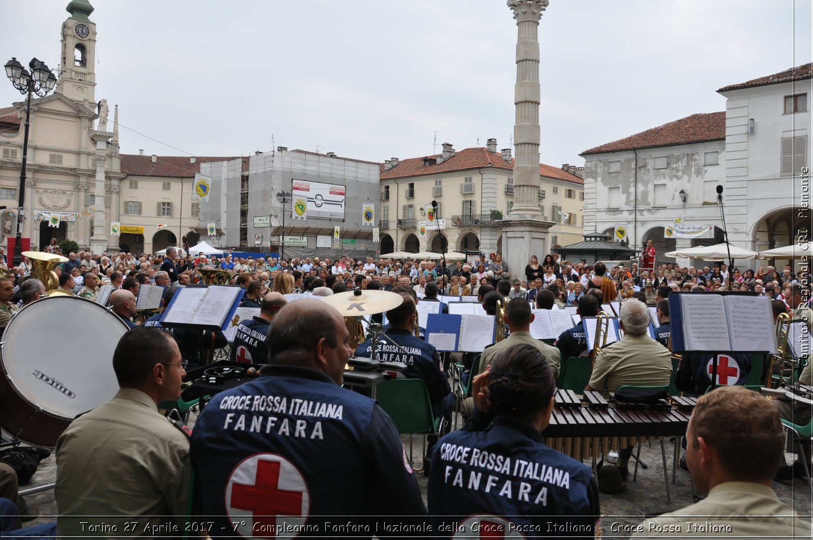 Torino 27 Aprile 2017 - 7 Compleanno Fanfara Nazionale della Croce Rossa Italiana - Croce Rossa Italiana- Comitato Regionale del Piemonte