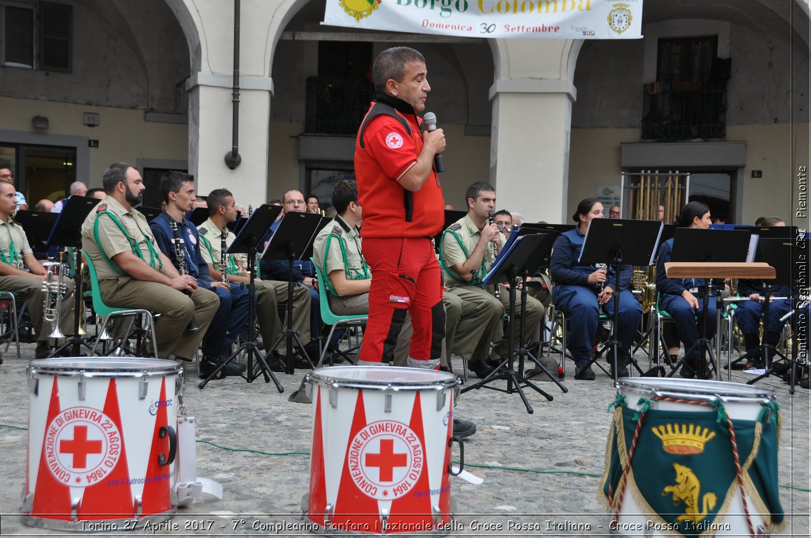 Torino 27 Aprile 2017 - 7 Compleanno Fanfara Nazionale della Croce Rossa Italiana - Croce Rossa Italiana- Comitato Regionale del Piemonte