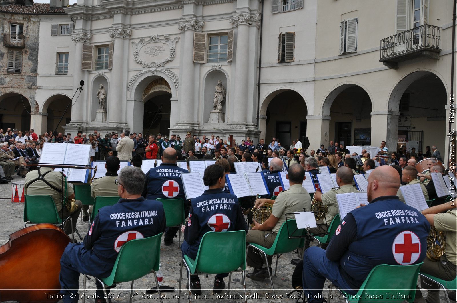 Torino 27 Aprile 2017 - 7 Compleanno Fanfara Nazionale della Croce Rossa Italiana - Croce Rossa Italiana- Comitato Regionale del Piemonte