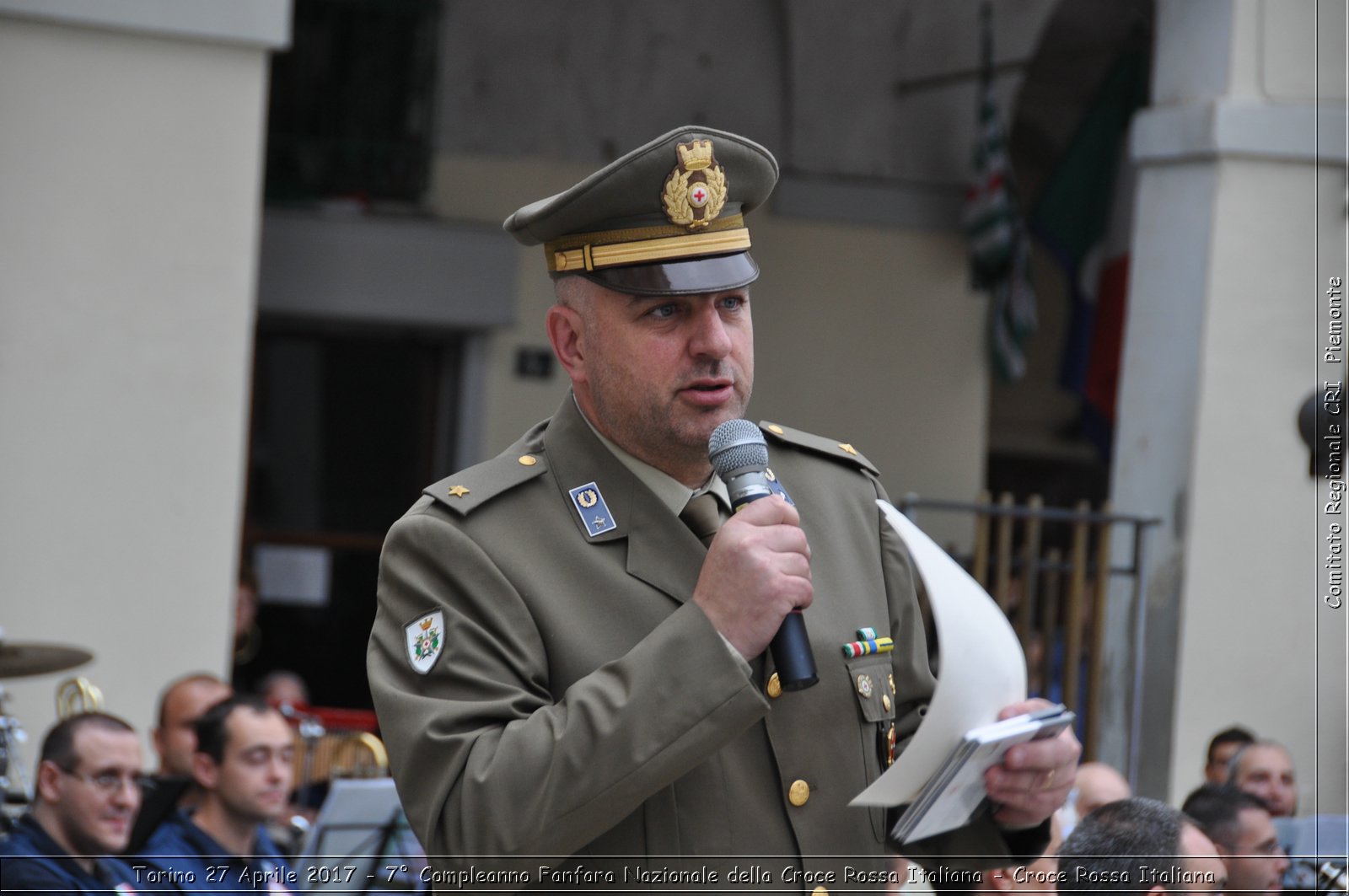 Torino 27 Aprile 2017 - 7 Compleanno Fanfara Nazionale della Croce Rossa Italiana - Croce Rossa Italiana- Comitato Regionale del Piemonte