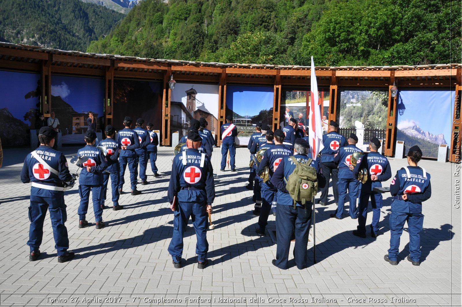 Torino 27 Aprile 2017 - 7 Compleanno Fanfara Nazionale della Croce Rossa Italiana - Croce Rossa Italiana- Comitato Regionale del Piemonte