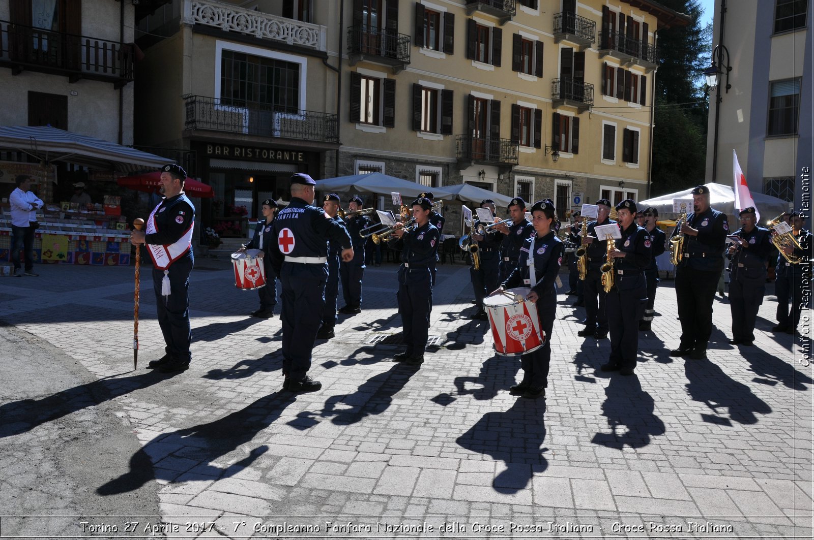 Torino 27 Aprile 2017 - 7 Compleanno Fanfara Nazionale della Croce Rossa Italiana - Croce Rossa Italiana- Comitato Regionale del Piemonte