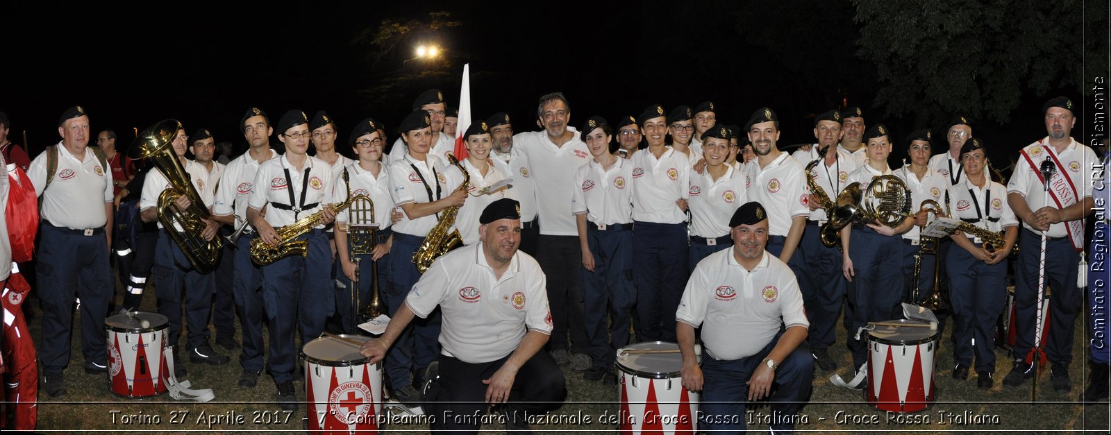 Torino 27 Aprile 2017 - 7 Compleanno Fanfara Nazionale della Croce Rossa Italiana - Croce Rossa Italiana- Comitato Regionale del Piemonte