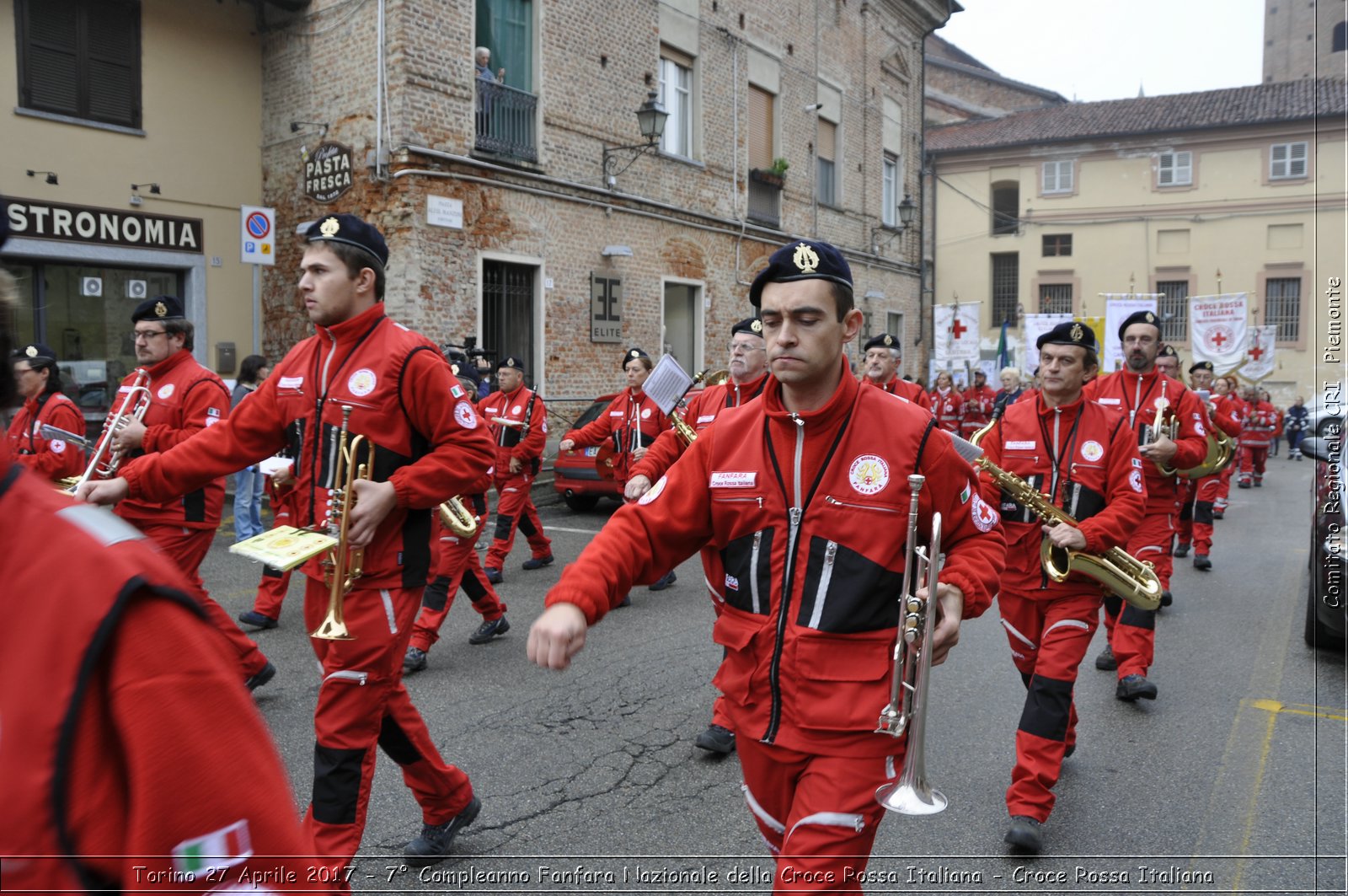 Torino 27 Aprile 2017 - 7 Compleanno Fanfara Nazionale della Croce Rossa Italiana - Croce Rossa Italiana- Comitato Regionale del Piemonte