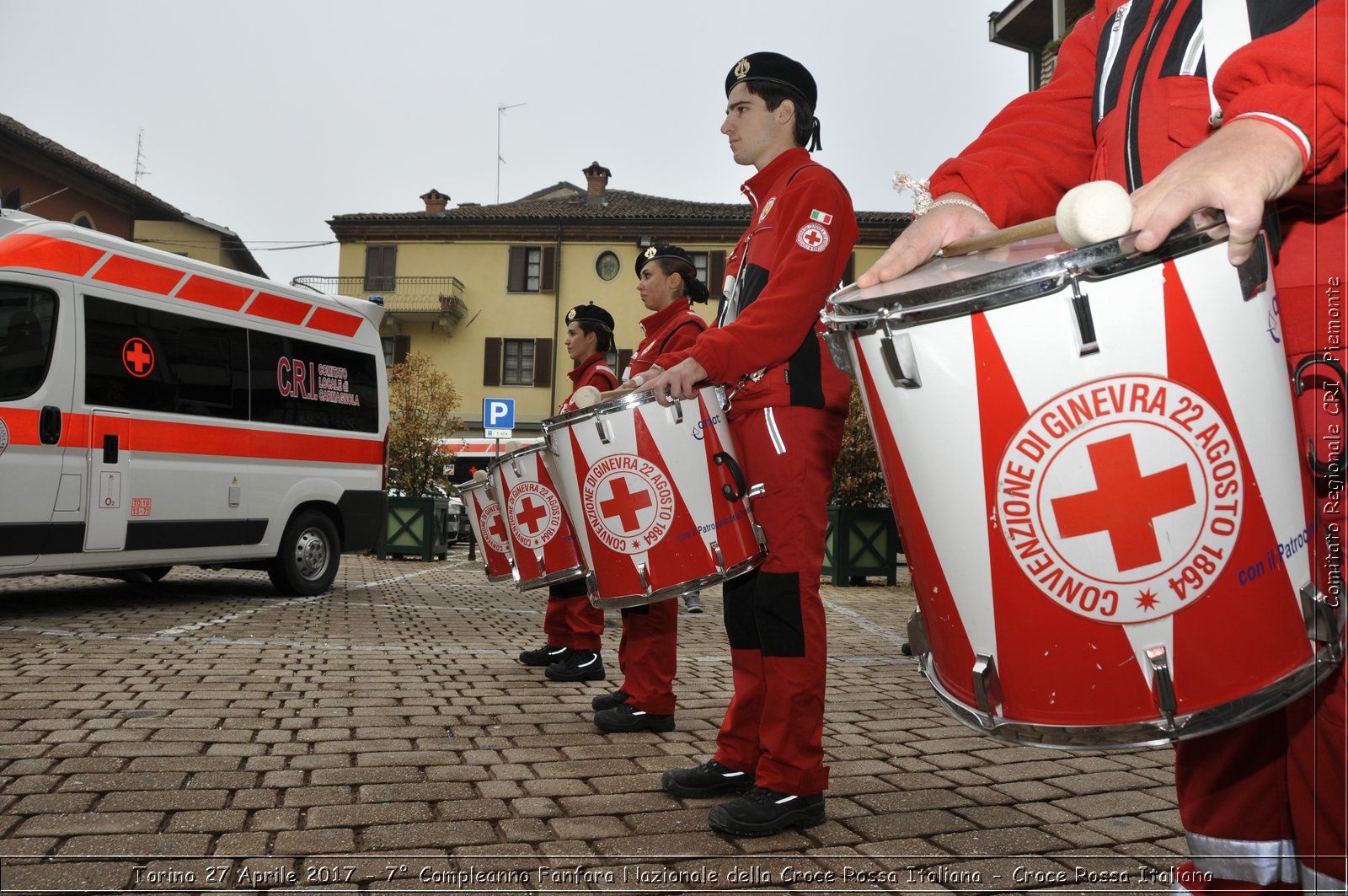 Torino 27 Aprile 2017 - 7 Compleanno Fanfara Nazionale della Croce Rossa Italiana - Croce Rossa Italiana- Comitato Regionale del Piemonte