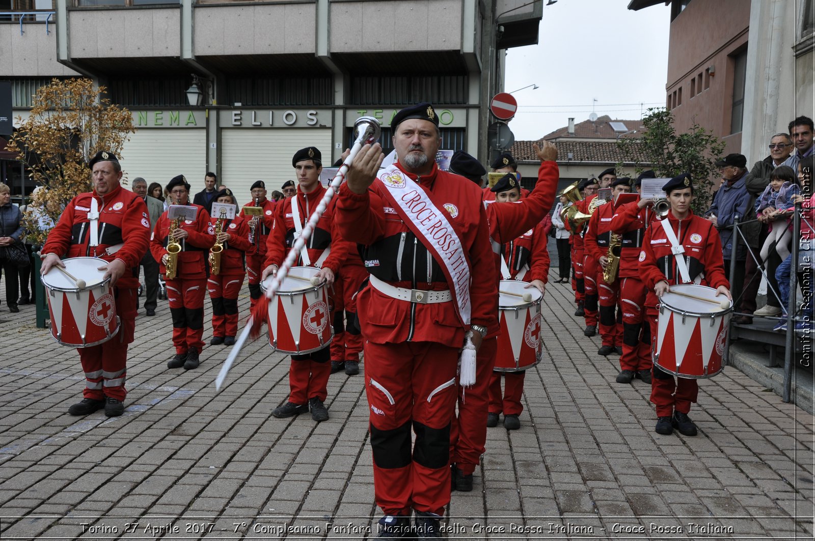 Torino 27 Aprile 2017 - 7 Compleanno Fanfara Nazionale della Croce Rossa Italiana - Croce Rossa Italiana- Comitato Regionale del Piemonte