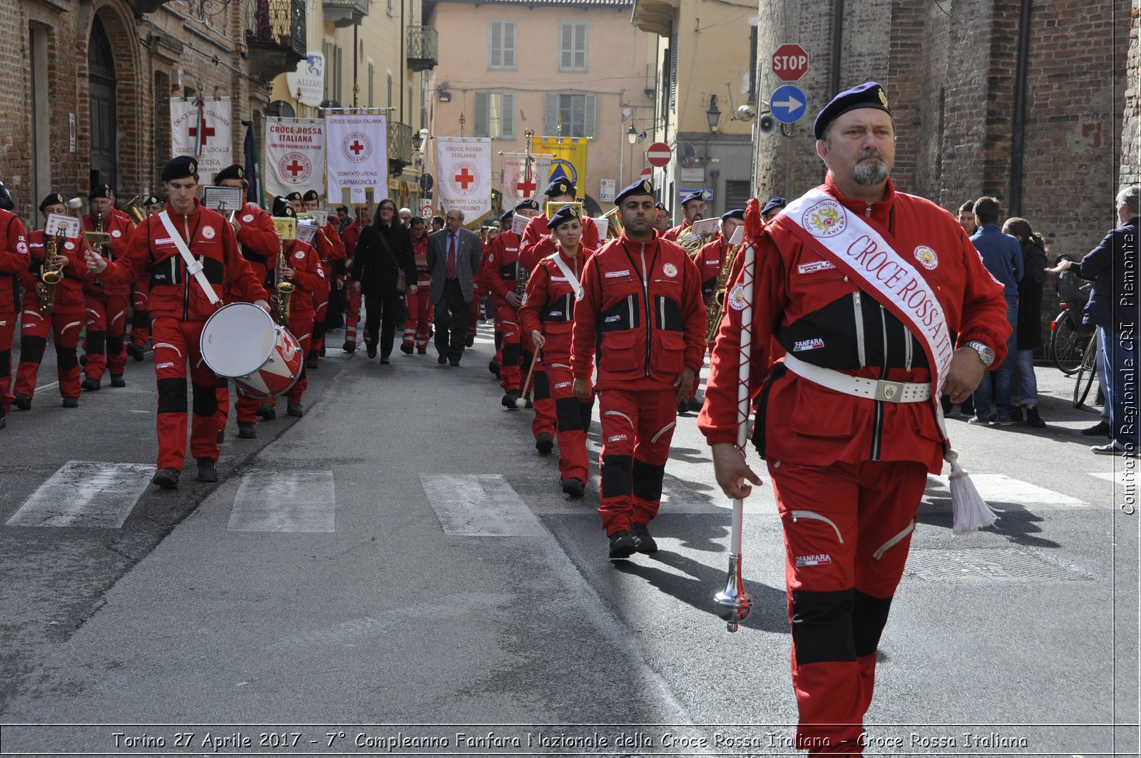 Torino 27 Aprile 2017 - 7 Compleanno Fanfara Nazionale della Croce Rossa Italiana - Croce Rossa Italiana- Comitato Regionale del Piemonte