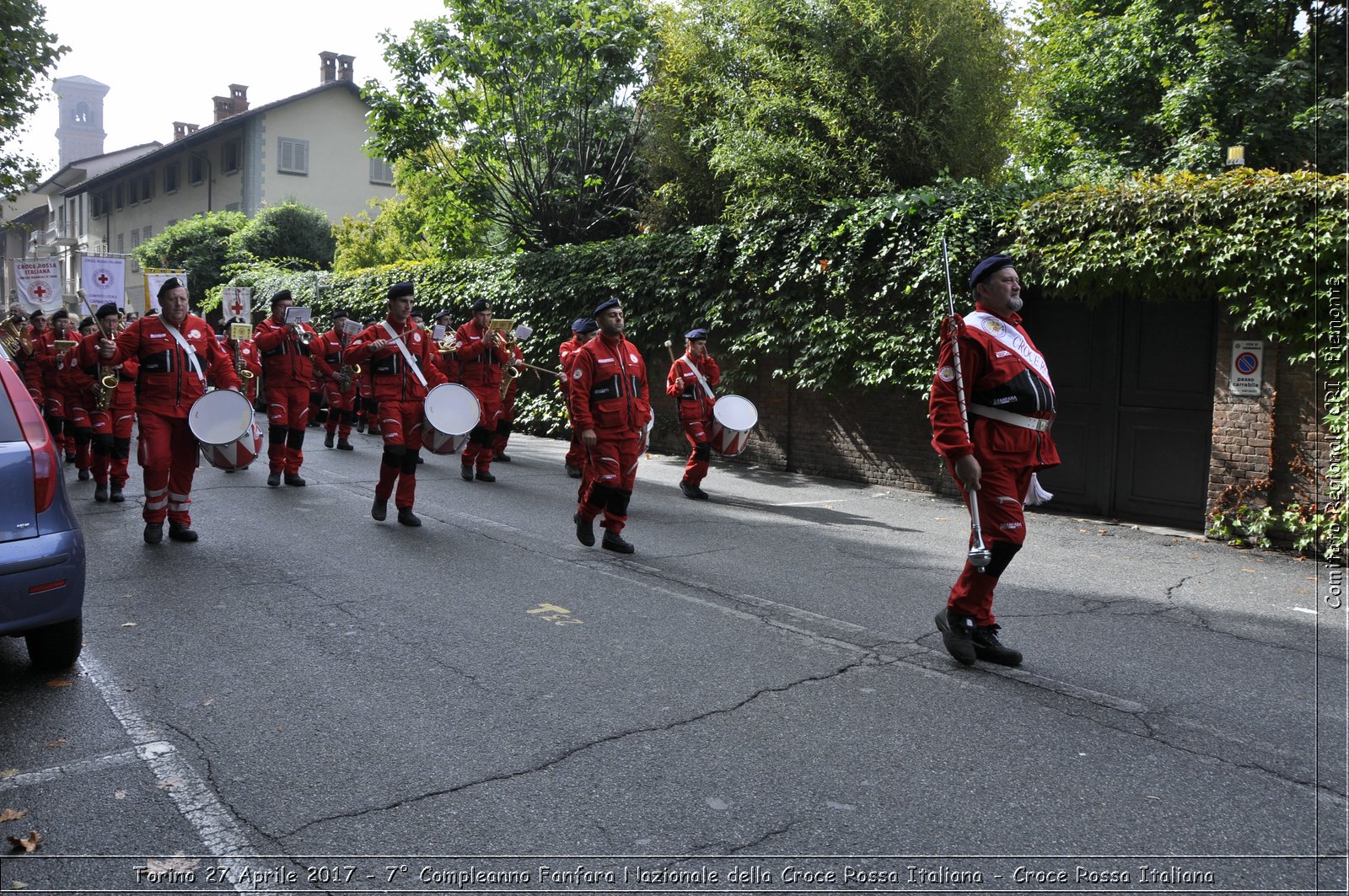 Torino 27 Aprile 2017 - 7 Compleanno Fanfara Nazionale della Croce Rossa Italiana - Croce Rossa Italiana- Comitato Regionale del Piemonte