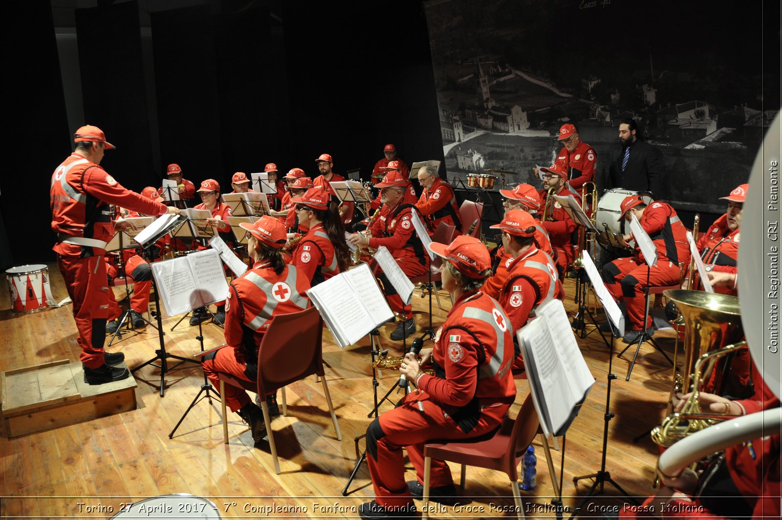 Torino 27 Aprile 2017 - 7 Compleanno Fanfara Nazionale della Croce Rossa Italiana - Croce Rossa Italiana- Comitato Regionale del Piemonte