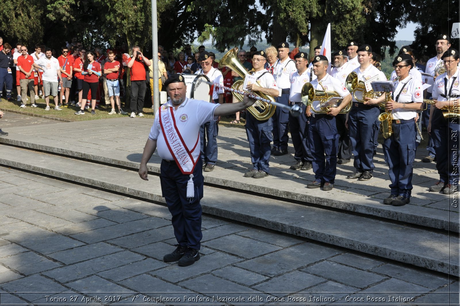 Torino 27 Aprile 2017 - 7 Compleanno Fanfara Nazionale della Croce Rossa Italiana - Croce Rossa Italiana- Comitato Regionale del Piemonte