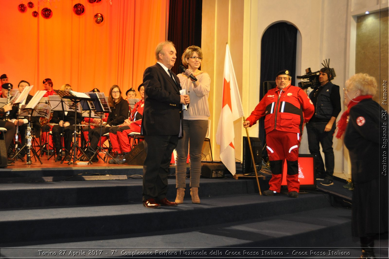 Torino 27 Aprile 2017 - 7 Compleanno Fanfara Nazionale della Croce Rossa Italiana - Croce Rossa Italiana- Comitato Regionale del Piemonte