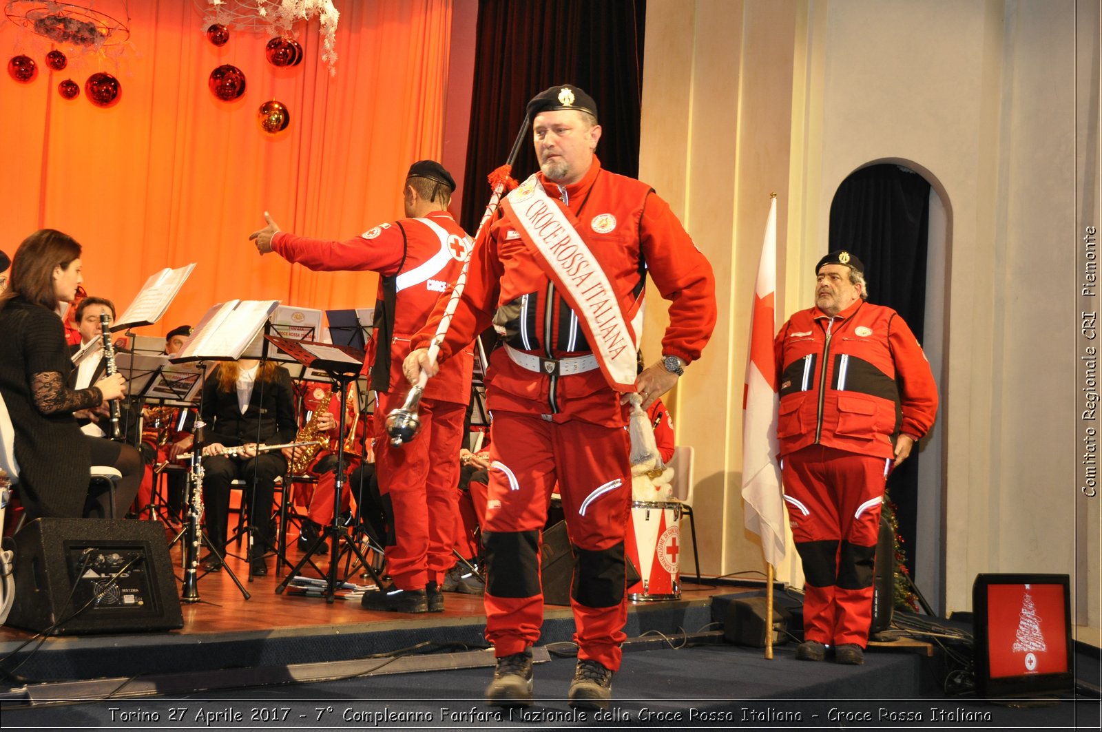 Torino 27 Aprile 2017 - 7 Compleanno Fanfara Nazionale della Croce Rossa Italiana - Croce Rossa Italiana- Comitato Regionale del Piemonte