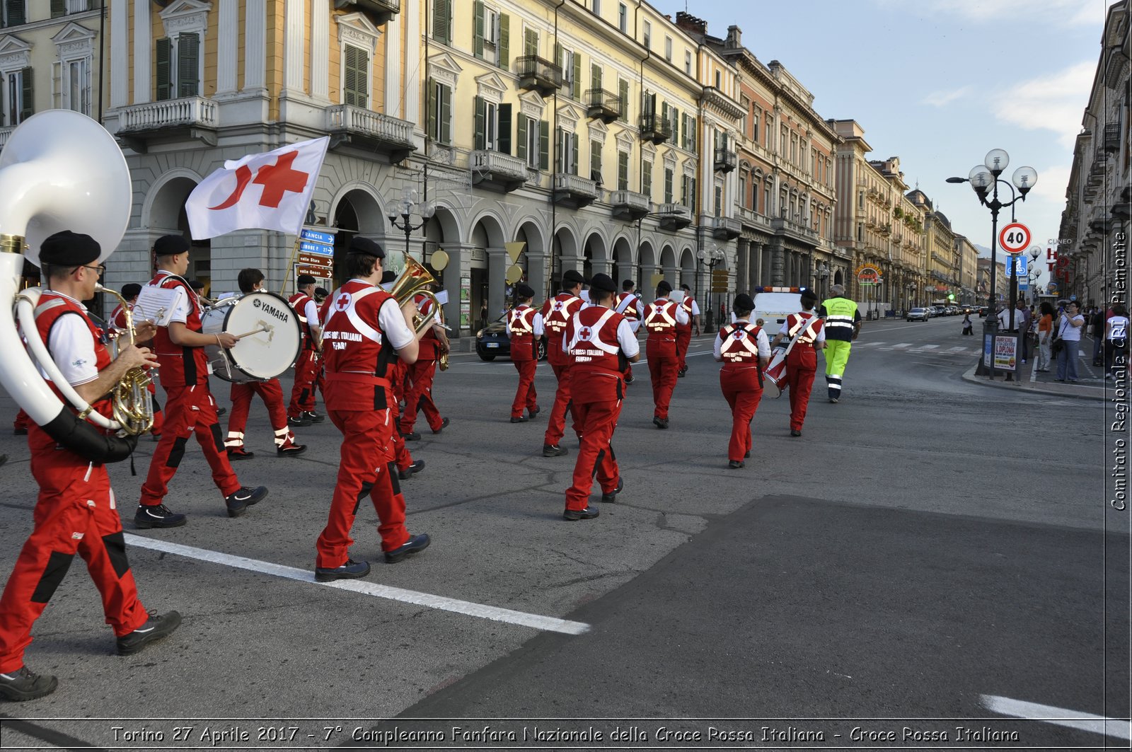 Torino 27 Aprile 2017 - 7 Compleanno Fanfara Nazionale della Croce Rossa Italiana - Croce Rossa Italiana- Comitato Regionale del Piemonte