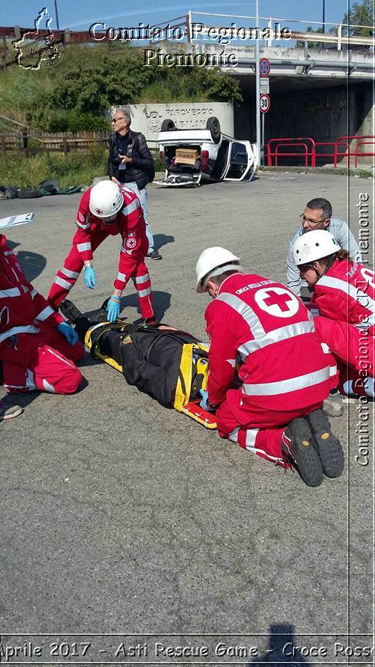 Asti 30 Aprile 2017 - Asti Rescue Game - Croce Rossa Italiana- Comitato Regionale del Piemonte