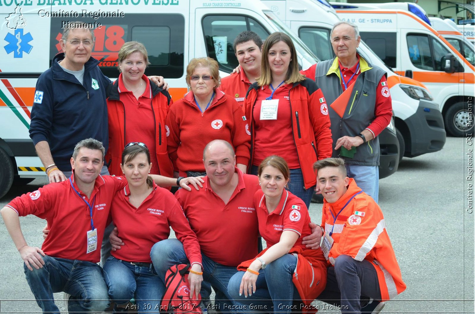 Asti 30 Aprile 2017 - Asti Rescue Game - Croce Rossa Italiana- Comitato Regionale del Piemonte